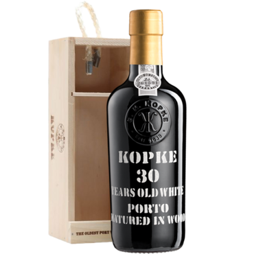 Kopke 30 Years Old White Port in kistje (375ml halve fles)