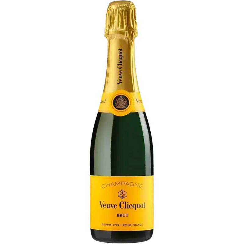 Veuve Clicquot Brut 375ml 2本セット Veuve Clicquot Brut (375ml halve fles) - Boonstra Wijnen