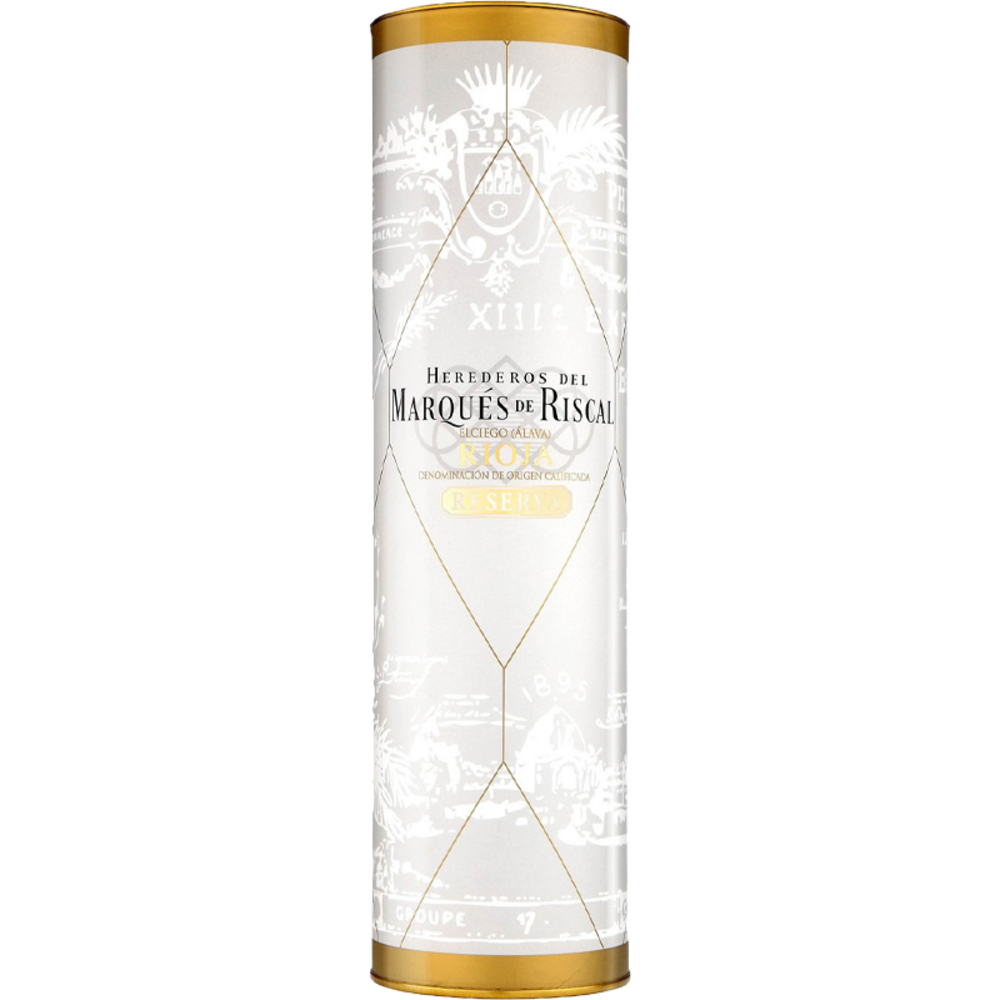 Marqués de Riscal Marqués de Riscal Rioja Reserva 2018 Magnum Gift Tin Marqués de Riscal Marqués de Riscal Rioja Reserva 2018 Magnum Gift Tin