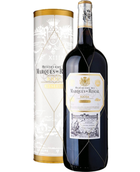 Marqués de Riscal Rioja Reserva 2018 Magnum Gift Tin Marqués de Riscal Rioja Reserva 2018 Magnum Gift Tin