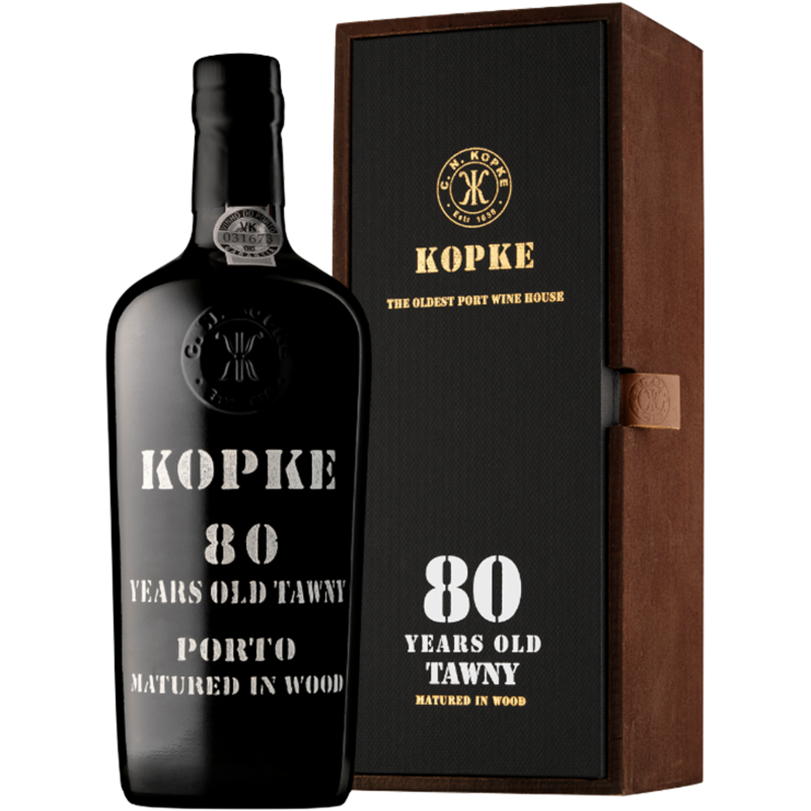Kopke Kopke 80 Years Old Tawny Port in geschenkkist