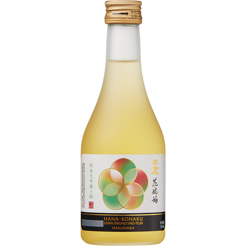 Hakushika Junmai Ginjo Gold Sake (300ml kleine fles)