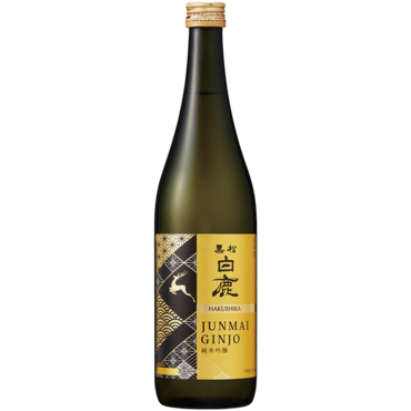 Hakushika Junmai Ginjo Gold Sake (720ML)