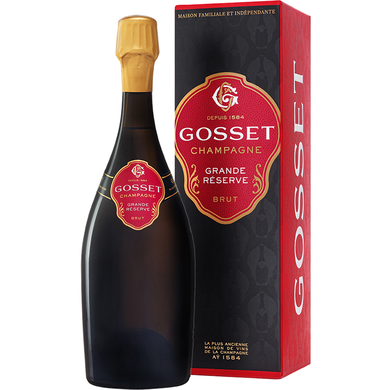 Gosset Champagne Grande Reserve Brut Giftbox