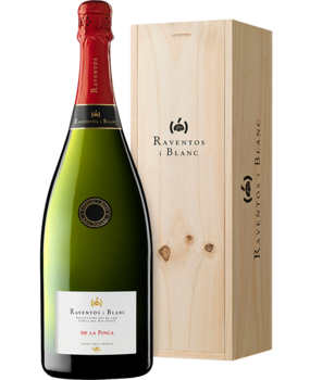 Raventos i Blanc Blanc de Blancs De La Finca Brut Nature 2022 Magnum