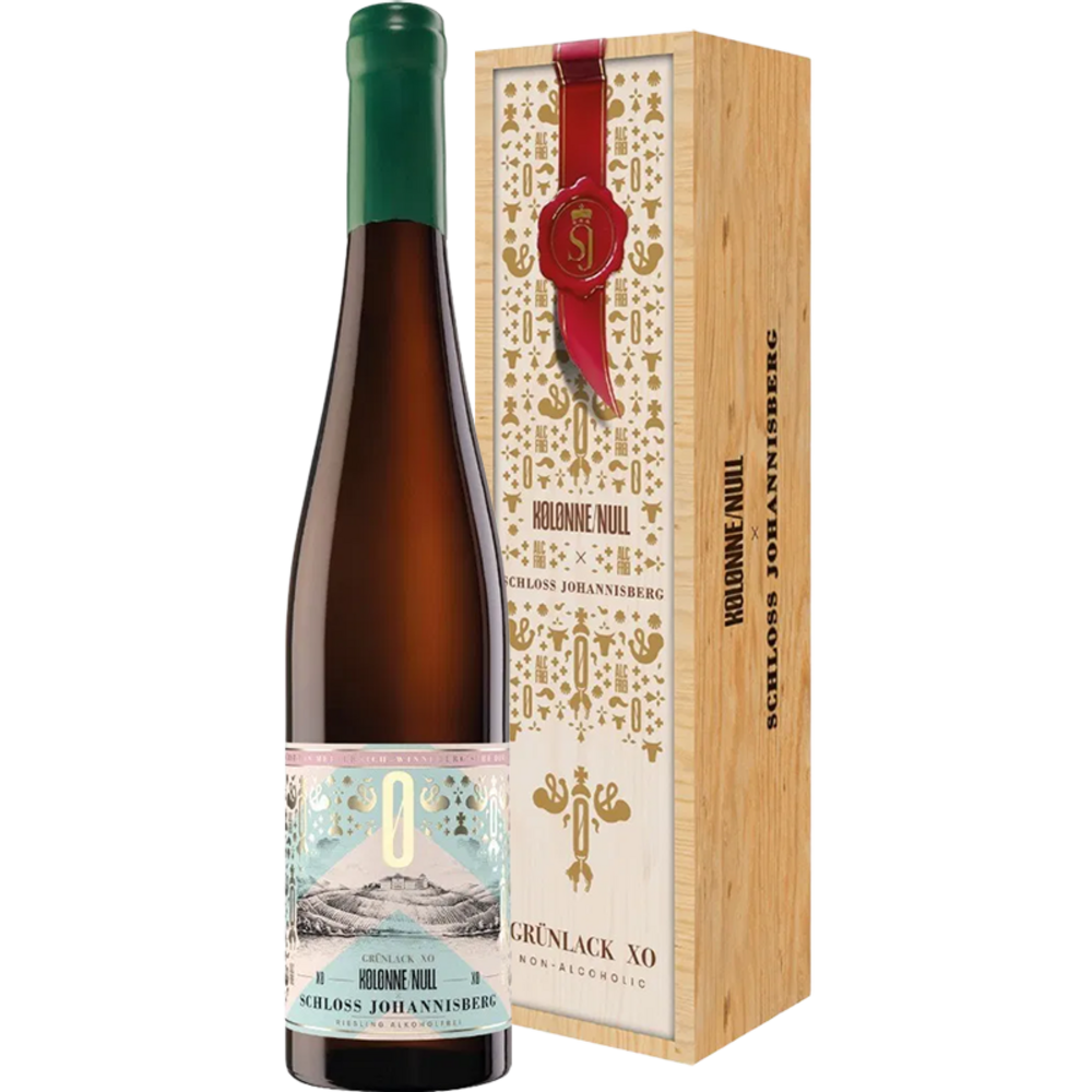 Kolonne Null Kolonne Null X Schloss Johannisberg Riesling Grünlack XO Alcoholvrij Kolonne Null Kolonne Null X Schloss Johannisberg Riesling Grünlack XO Alcoholvrij