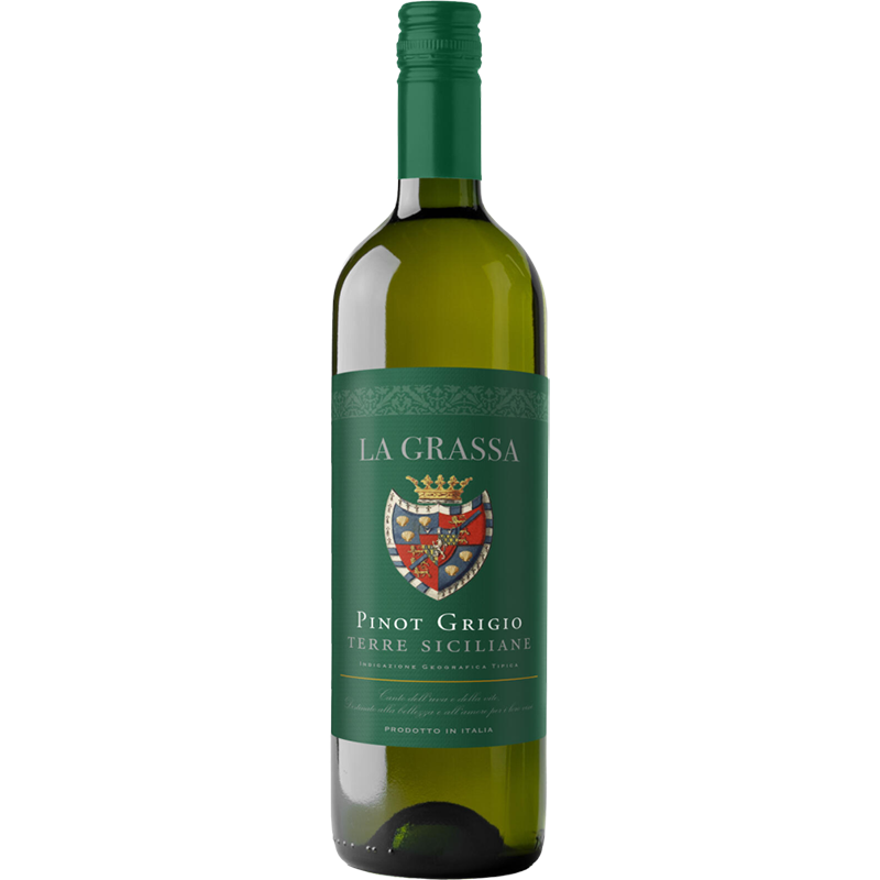 La Grassa Pinot Grigio Terre Siciliane 2025