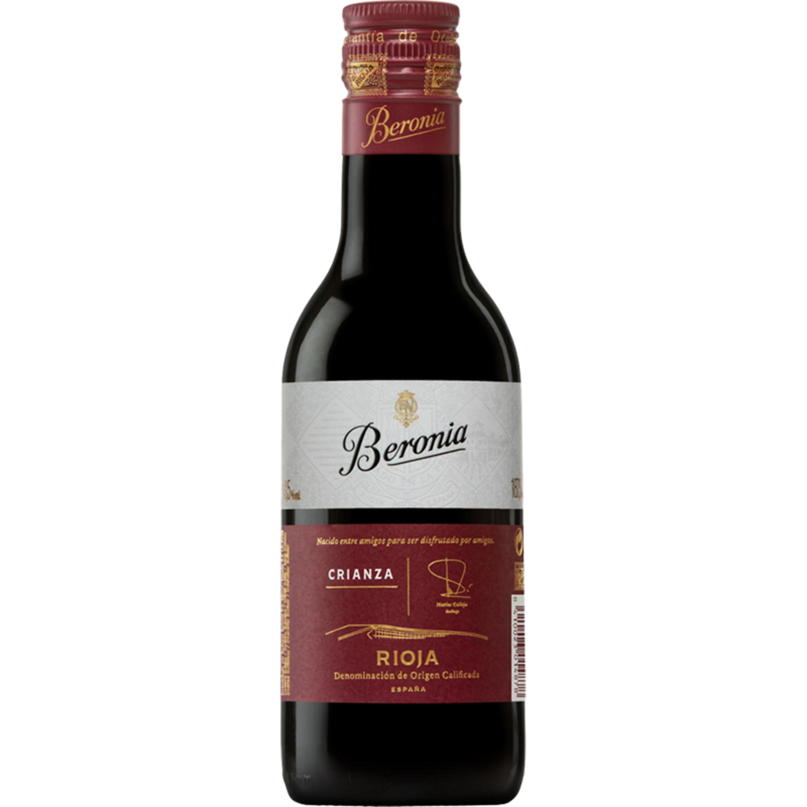 Beronia Beronia Rioja Crianza 2022 (187ml kleine fles)