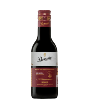 Beronia Rioja Crianza 2022 (187ml kleine fles) Beronia Rioja Crianza 2022 (187ml kleine fles)