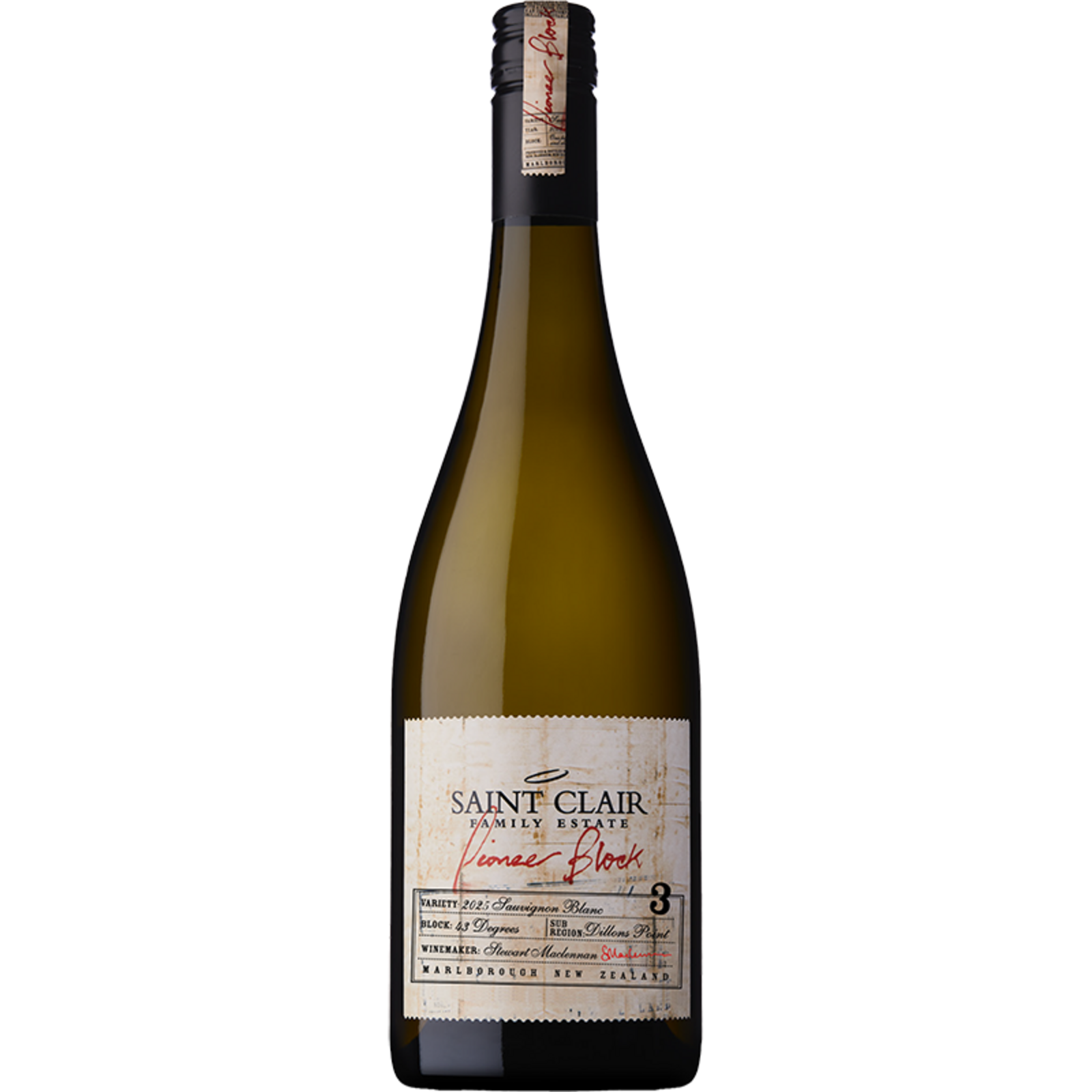 Saint Clair Saint Clair Sauvignon Blanc Pioneer Block 3 2025
