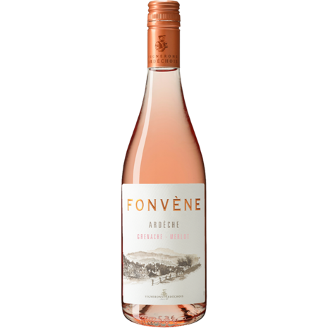 Vignerons Ardéchois Vignerons Ardéchois Ardeche Grenache - Merlot Rosé Fonvène 2025 Vignerons Ardéchois Vignerons Ardéchois Ardeche Grenache - Merlot Rosé Fonvène 2025