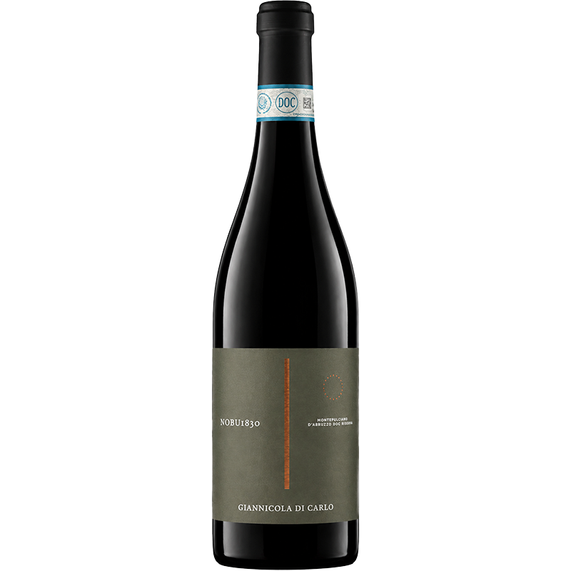 Giannicola di Carlo Nobu 1830 Montepulciano D’Abruzzo Riserva 2021