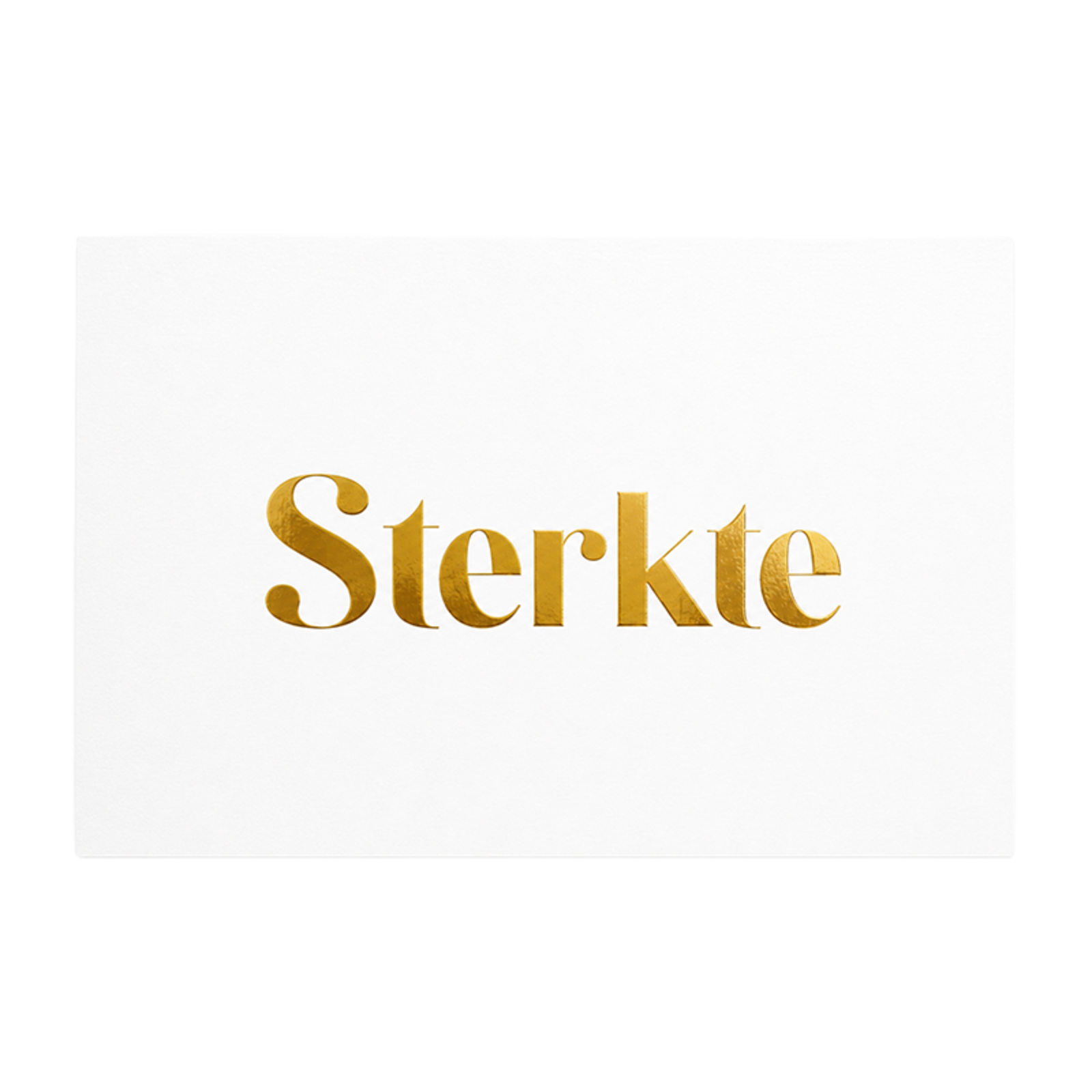 Kaartje Sterkte