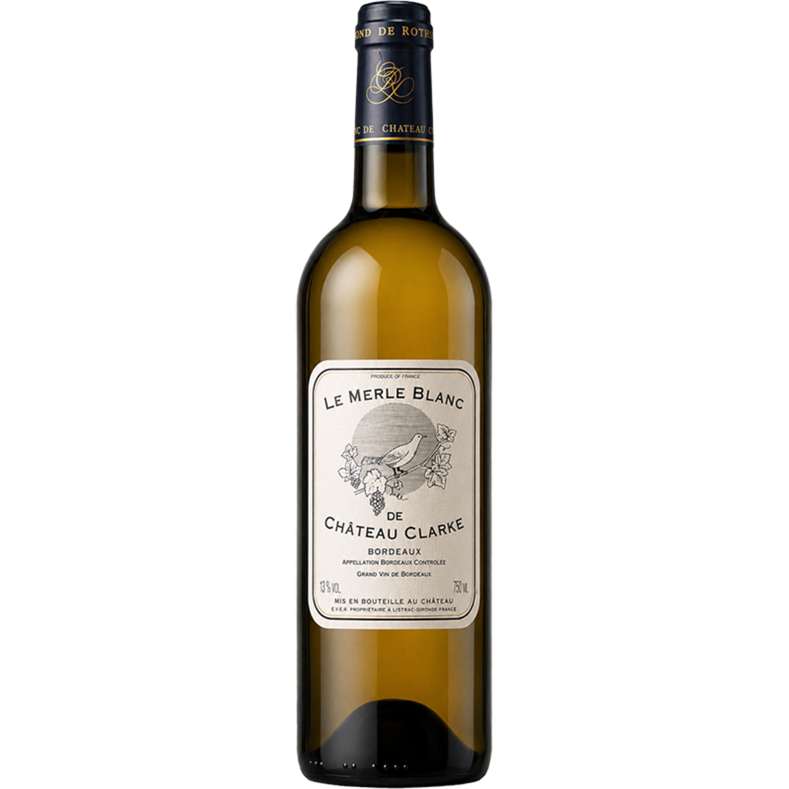 Baron Edmond de Rothschild Baron Edmond de Rothschild Le Merle Blanc de Château Clarke 2022