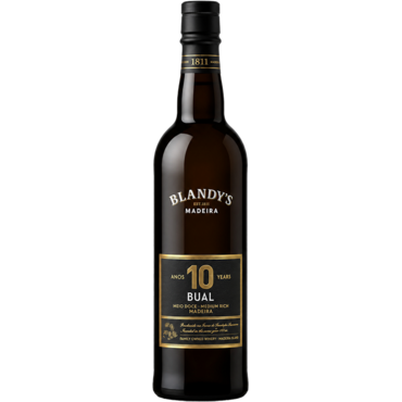 Blandy's Bual 10 Years Old Madeira (500 ml)