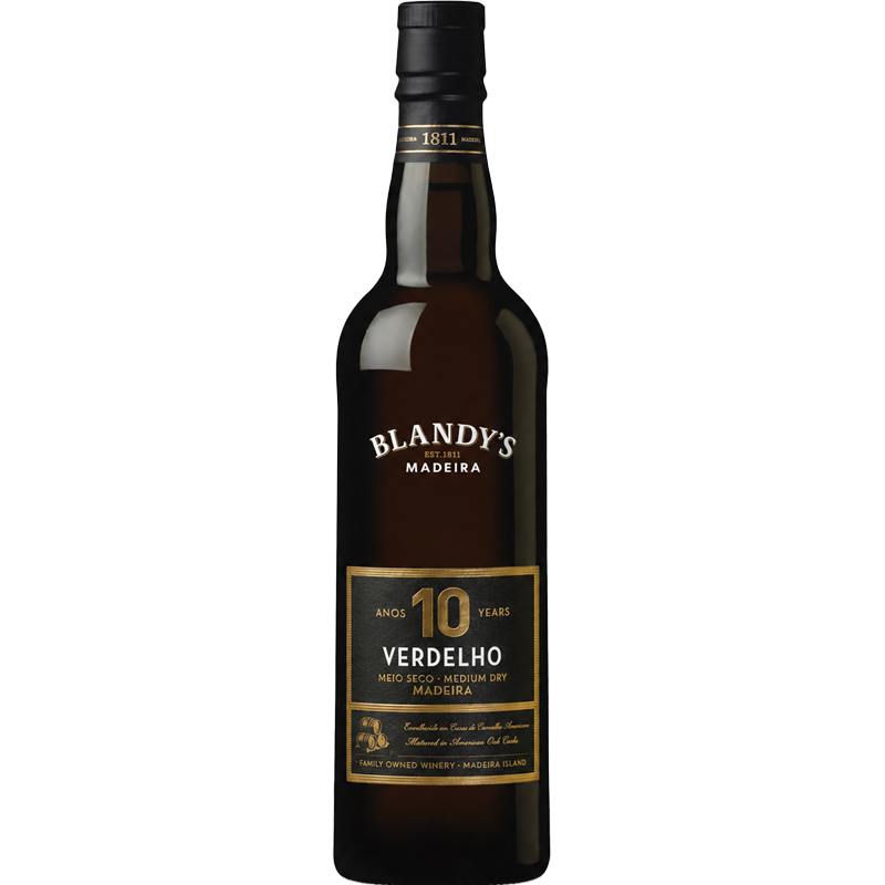 Blandy's Verdelho 10 Years Old Madeira (500 ml)