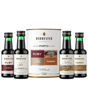 Burmester Port Proefpakket in Cadeaukoker (4 x 50 ml kleine fles) Burmester Port Proefpakket in Cadeaukoker (4 x 50 ml kleine fles)