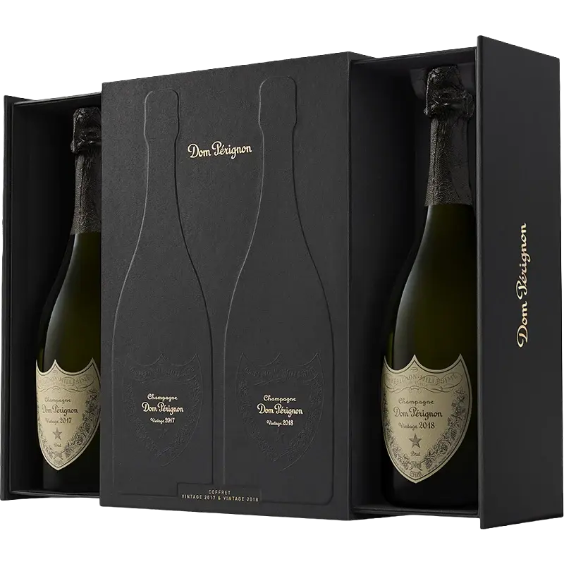Dom Pérignon Duo Coffret Vintage 2017 & 2018