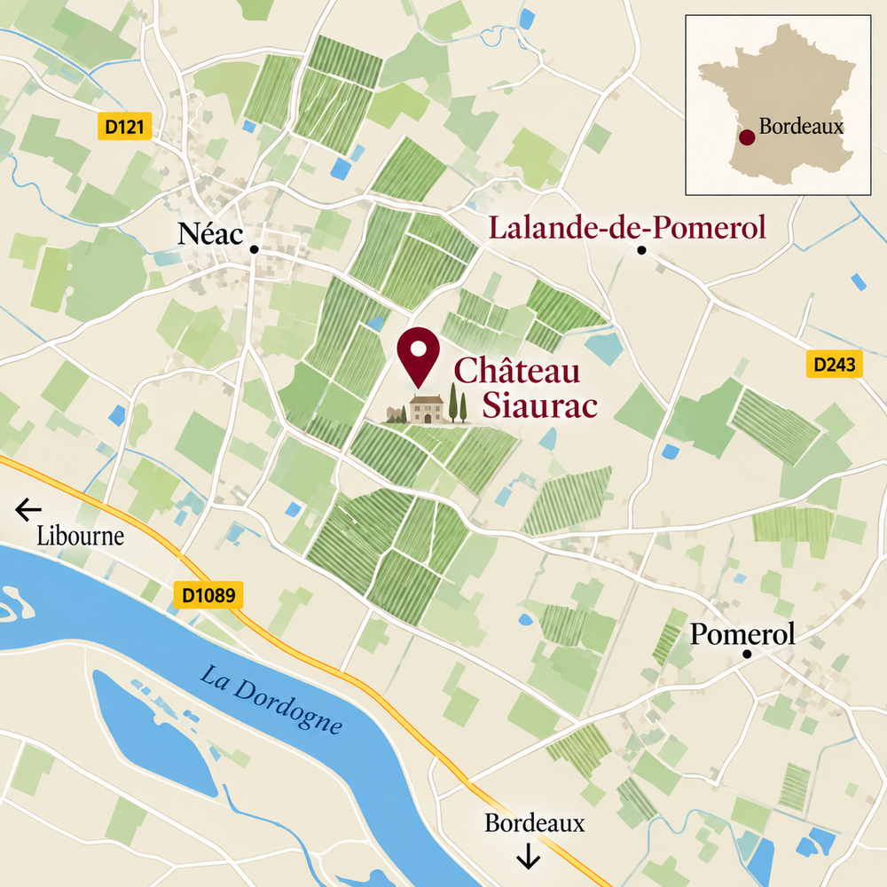 Château Siaurac Château Siaurac Lalande de Pomerol 2023