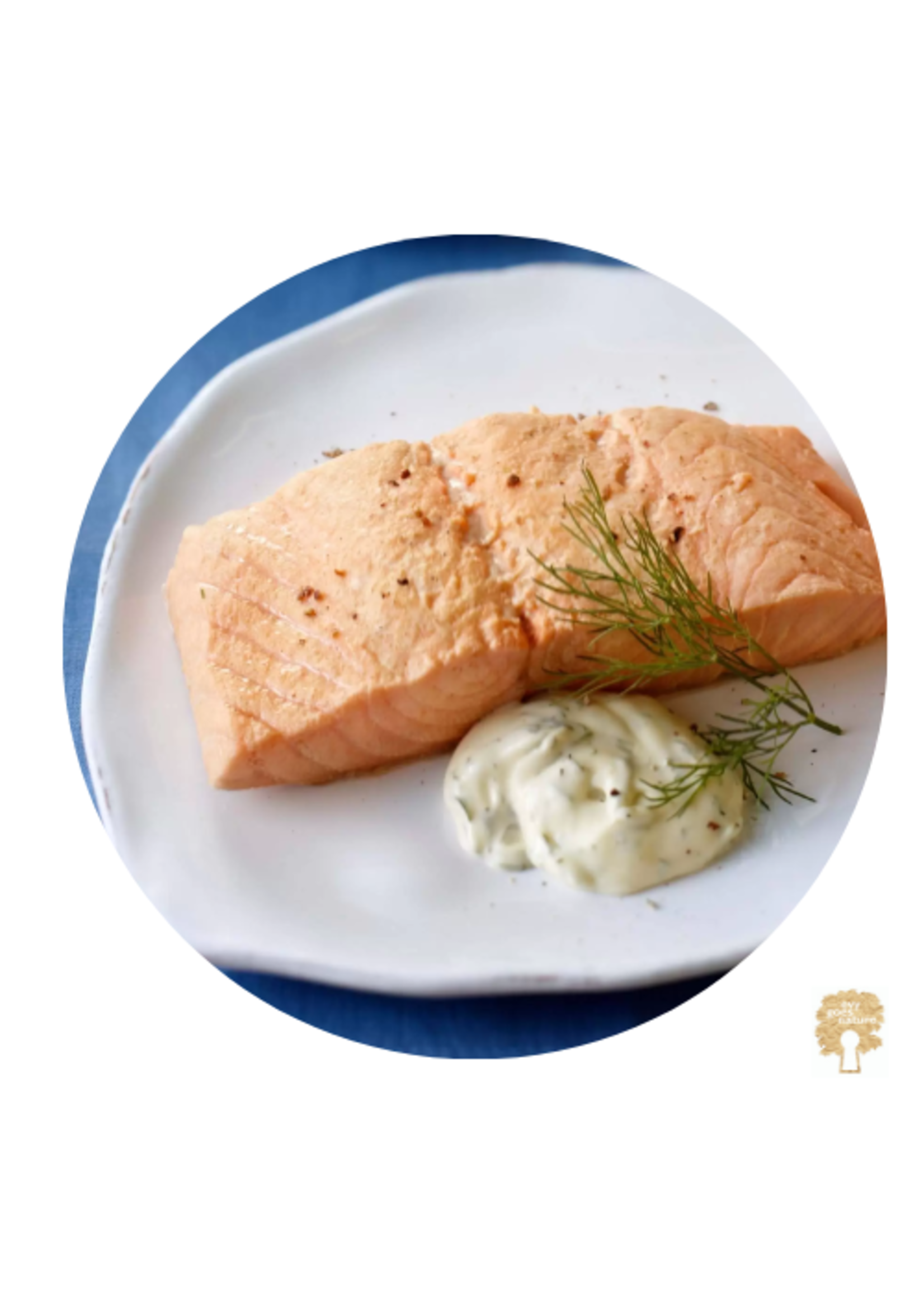 Leef&Eet Gepocheerde zalm natuur Leef&Eet 200g