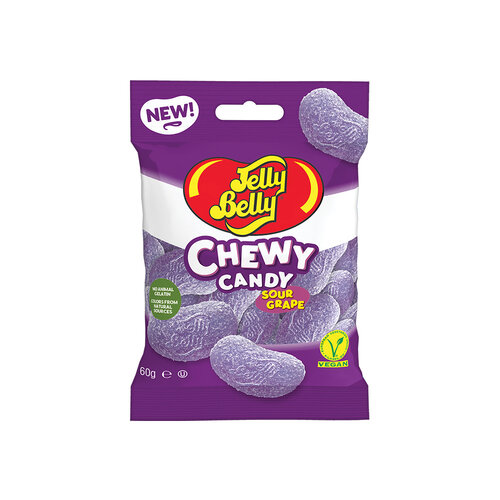 Jelly Belly Chewy Candy Sour Grape