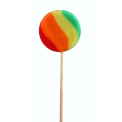 Ronde Lolly Regenboog