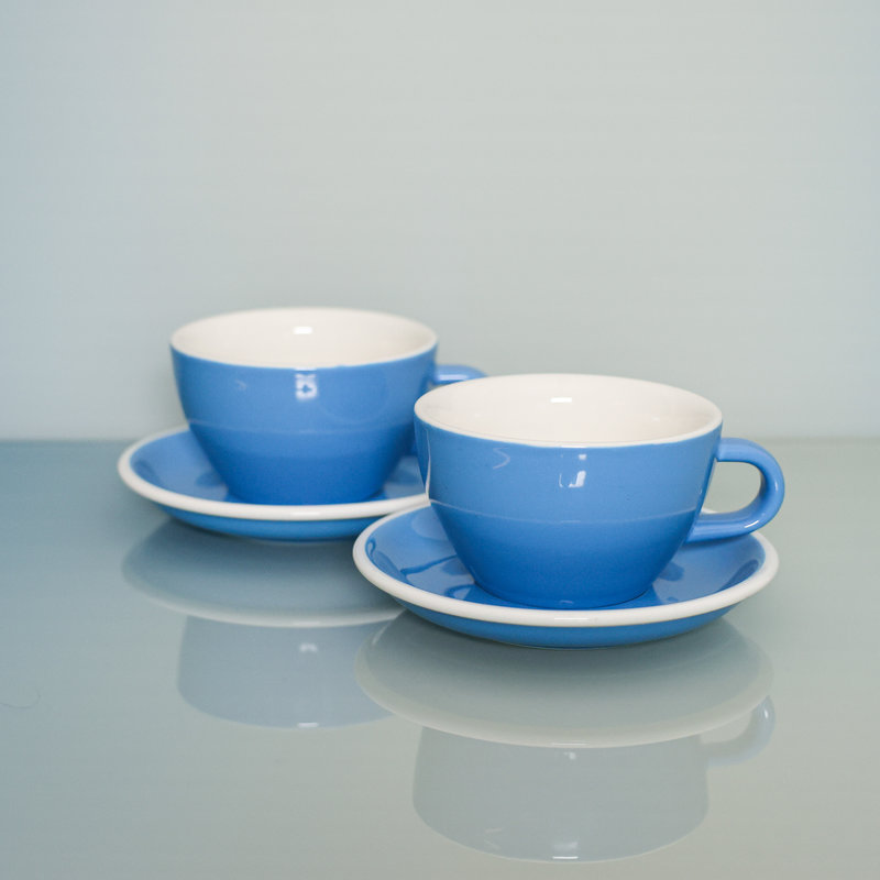 Acme Medium Cup & Saucer Set of 2