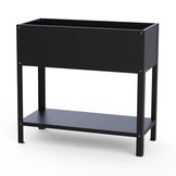 Hochbeet-Metall Schwarz (RAL 9005)