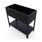 Hochbeet-Metall Schwarz (RAL 9005)