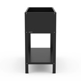 Hochbeet-Metall Grau-Metallic (DB 703)