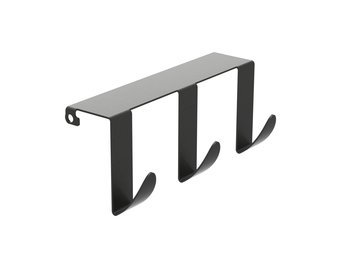 Ansteckhaken 3-fach Grau-Metallic (DB 703)