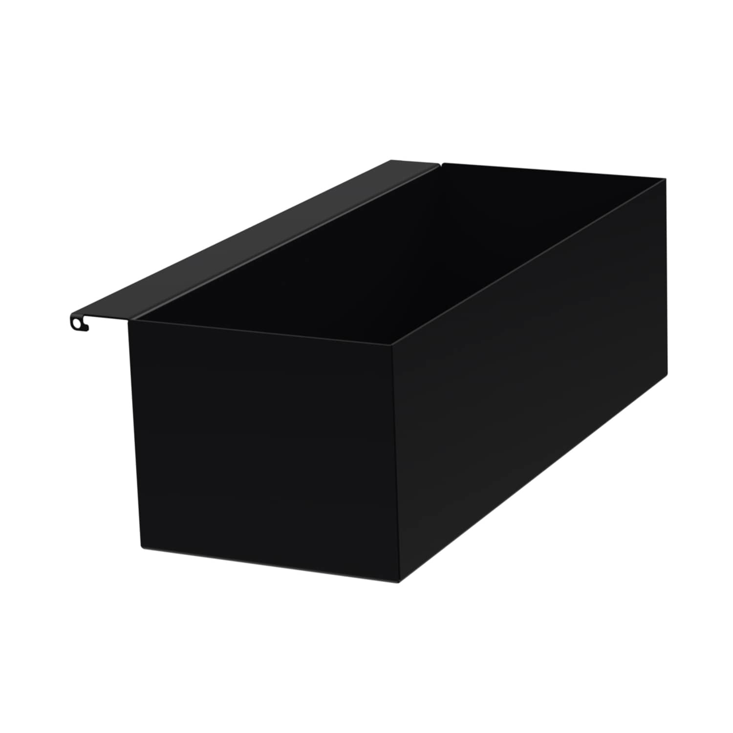 Ansteckkräuterbeet Schwarz (RAL 9005)