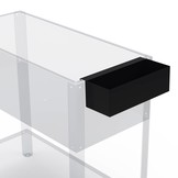 Ansteckkräuterbeet Schwarz (RAL 9005)