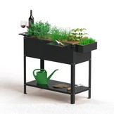 Ansteckkräuterbeet Anthrazit (RAL 7016)