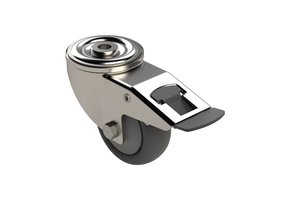 Lenkrollen mit Stop-Funktion - 4 Stück