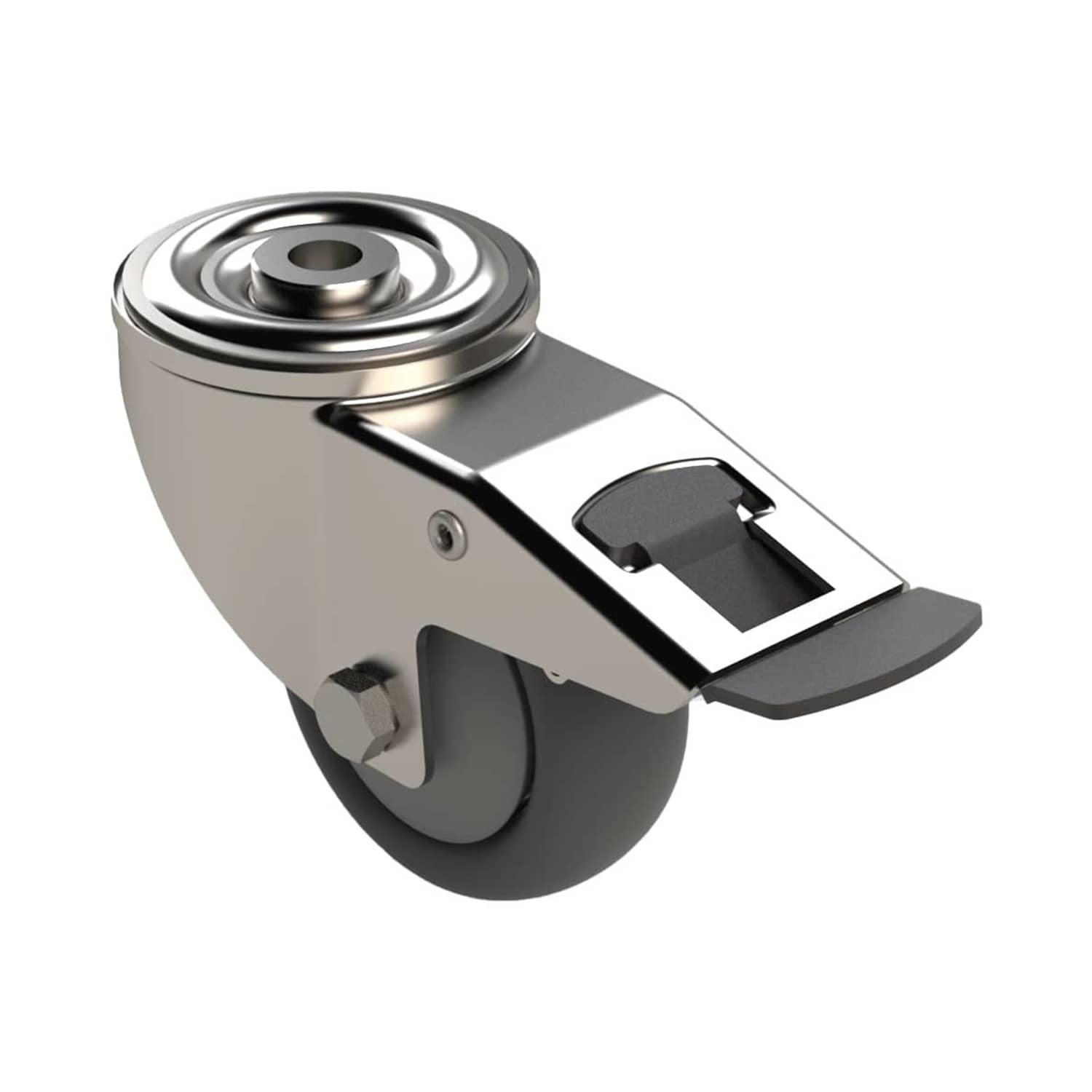 Lenkrollen mit Stop-Funktion - 4 Stück