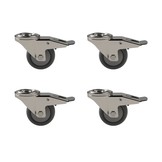 Lenkrollen mit Stop-Funktion - 4 Stück