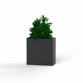 Pflanzkübel-Metall Anthrazit 30x60x57 (RAL 7016)