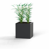 Pflanzkübel-Metall Anthrazit 60x60x57 (RAL 7016)