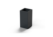 Pflanzkübel-Metall Anthrazit 30x30x57 (RAL 7016)