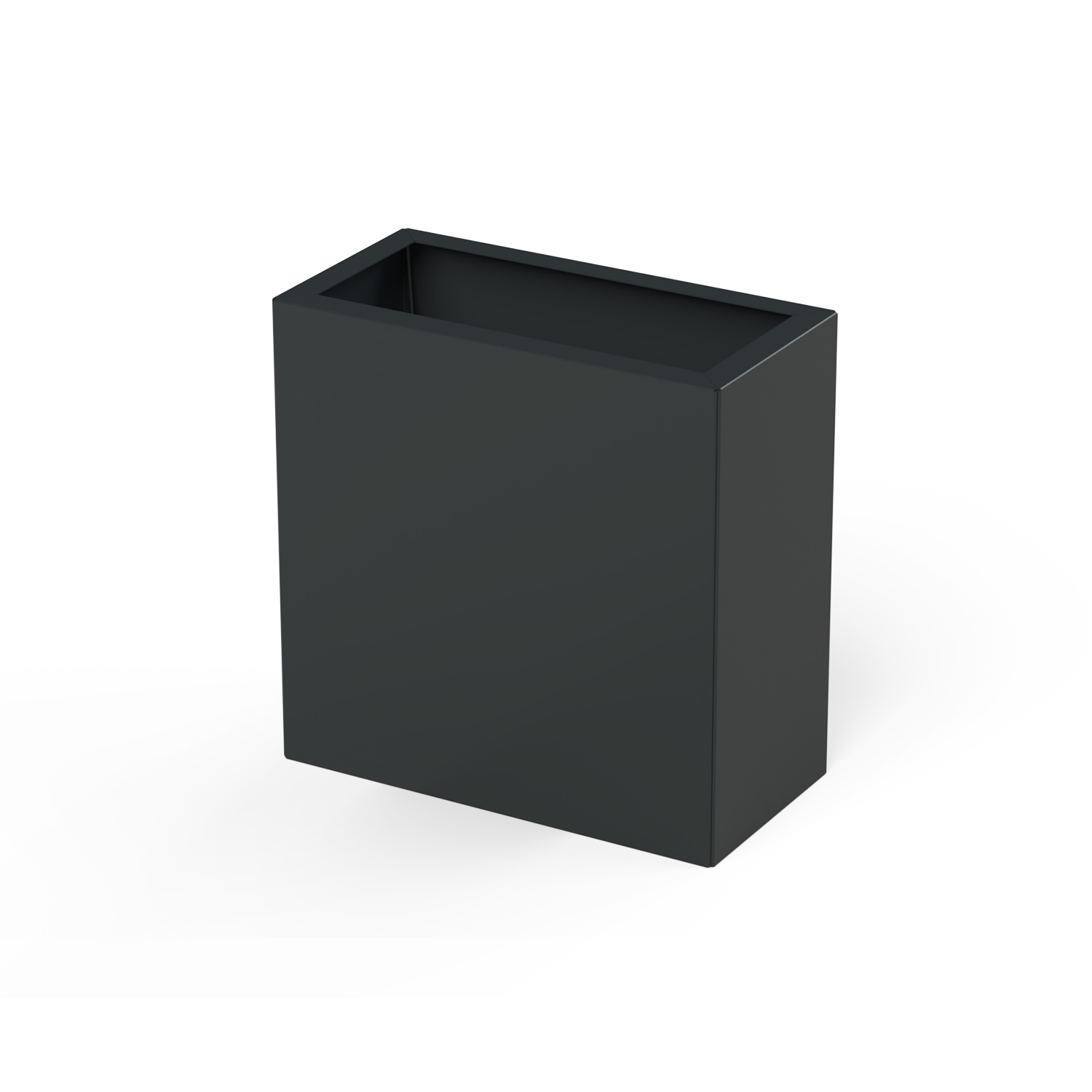 Pflanzkübel-Metall Anthrazit 30x60 (RAL 7016)