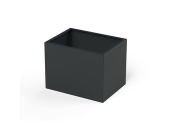 Pflanzkübel-Metall Anthrazit 60x80x57 (RAL 7016)