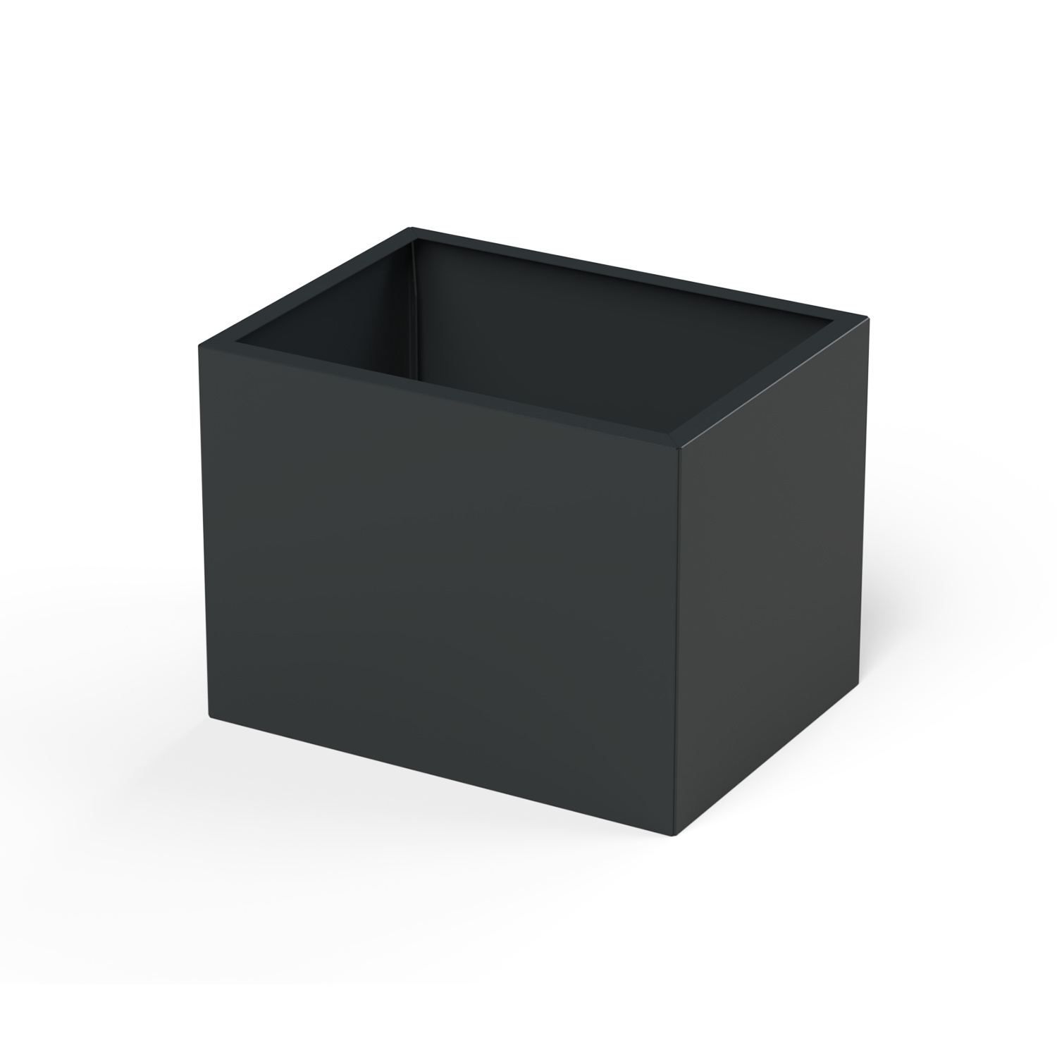 Pflanzkübel-Metall Anthrazit 60x80 (RAL 7016)