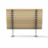 Waldsofa 150 Holz/Metall Anthrazit (RAL 7016)