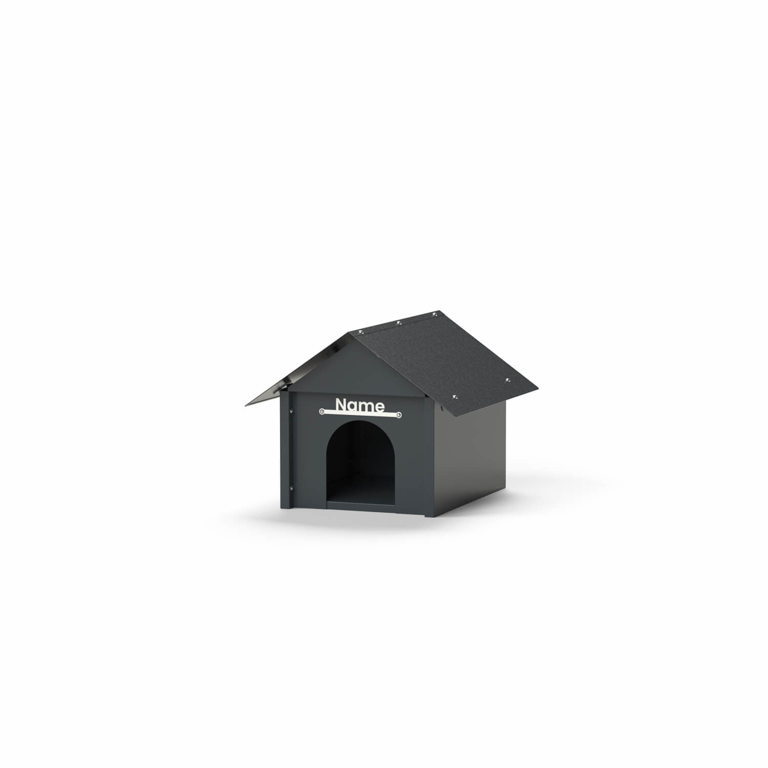 Hundehütte-Metall S Anthrazit (RAL7016)