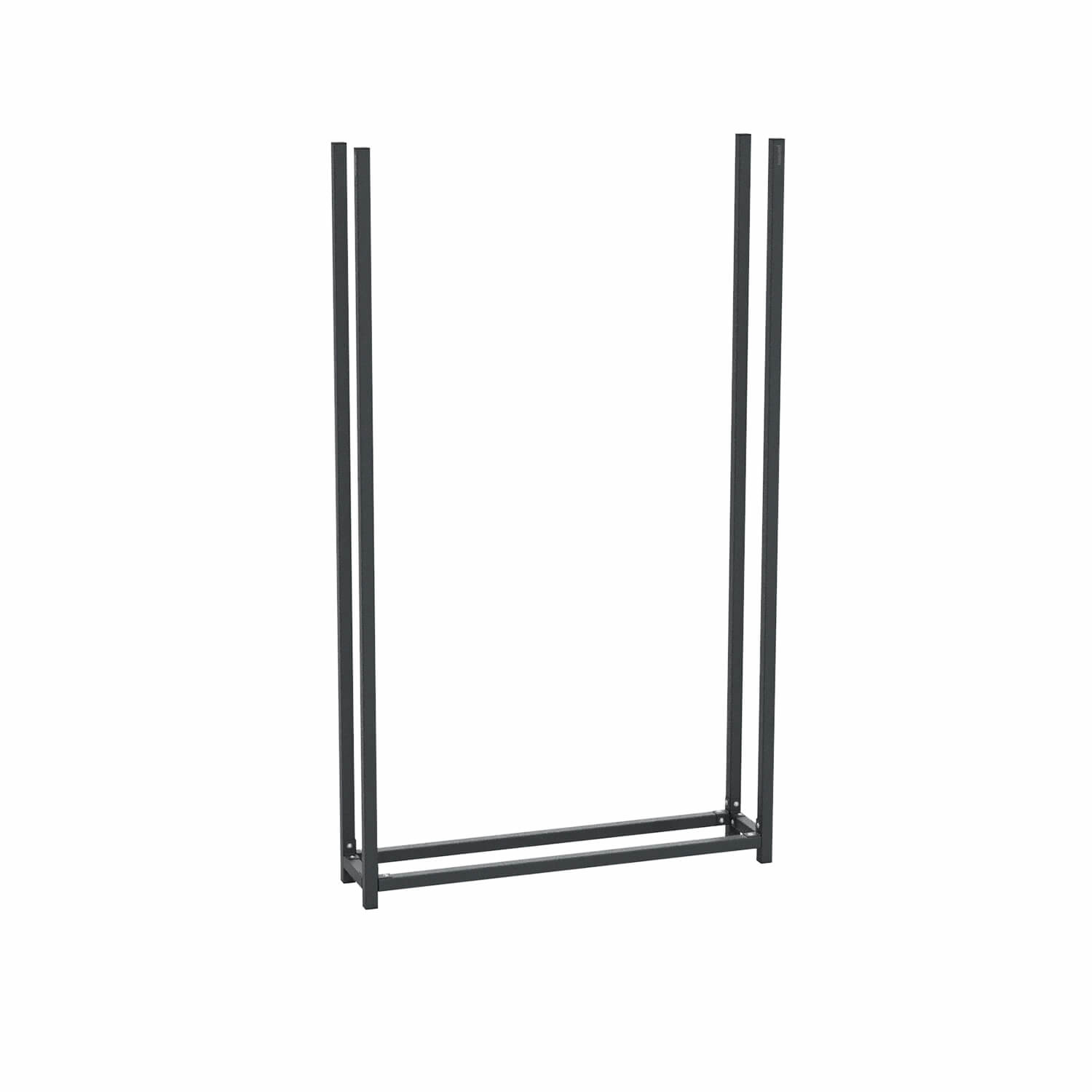 Kaminholzregal-Metall Außen Anthrazit 115x195 (RAL 7016)