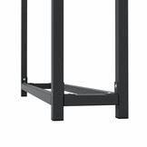 Kaminholzregal-Metall Außen Anthrazit 195x195 (RAL 7016)