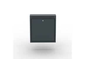 Briefkasten-Metall Anthrazit (RAL 7016)