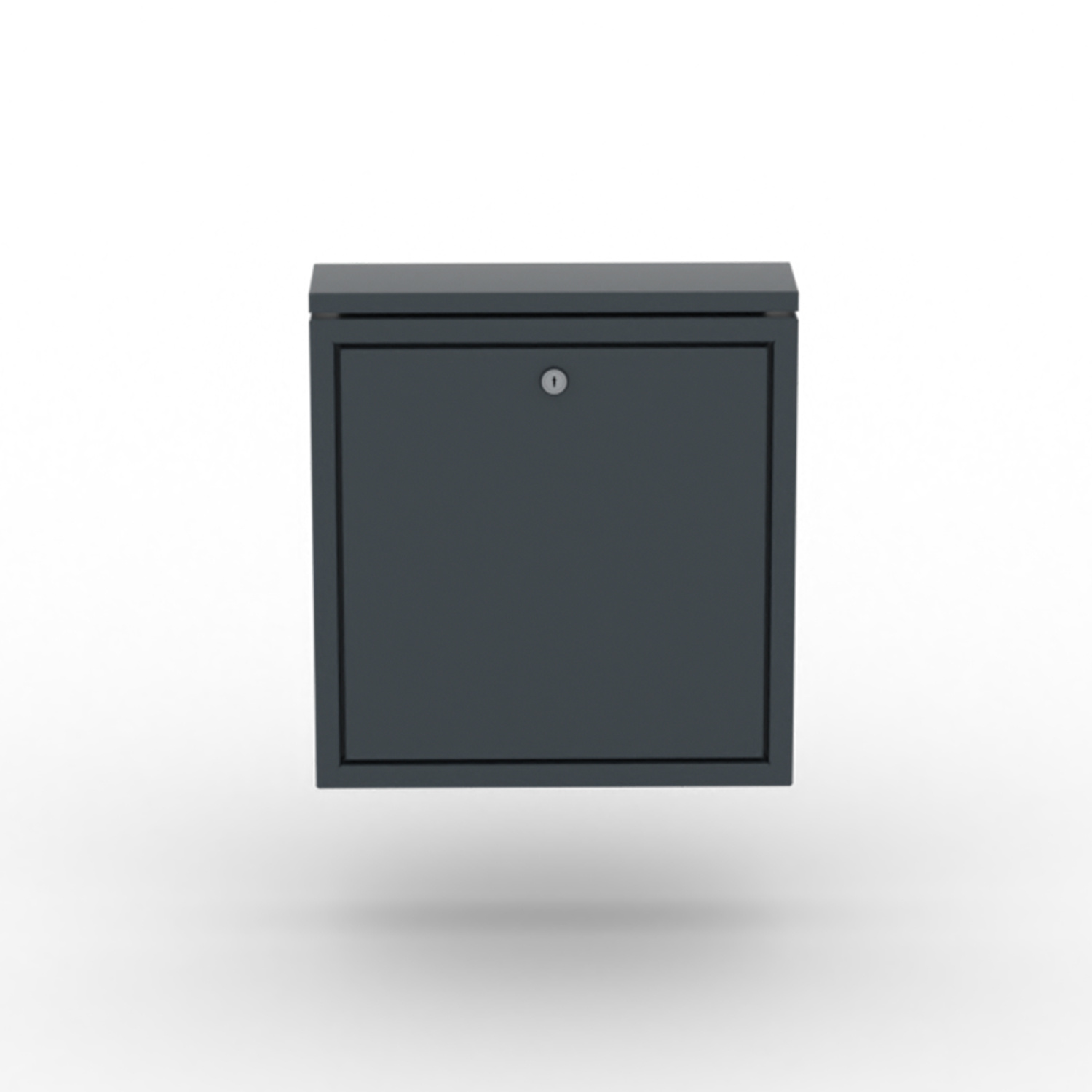 Briefkasten-Metall Anthrazit (RAL 7016)