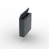 Briefkasten-Metall Anthrazit (RAL 7016)